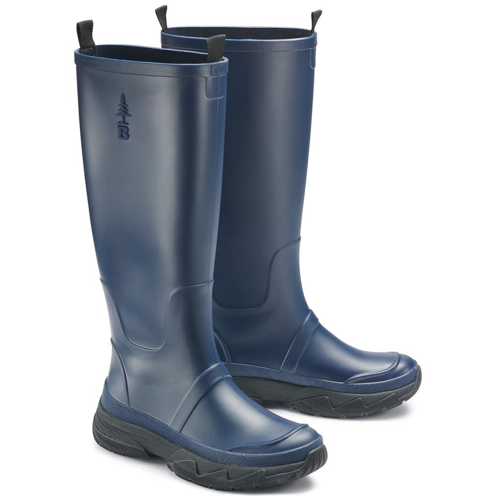 NWT BASS OUTDOOR Women's Boots Field Rainboot Dress blue Size 11
